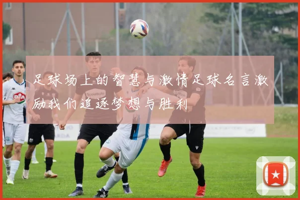 足球场上的智慧与激情足球名言激励我们追逐梦想与胜利